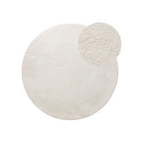 HOCHFLORTEPPICH Melvin waschbar ø 150 cm rund - Creme, Kunststoff (150/150cm) - benuta Nest