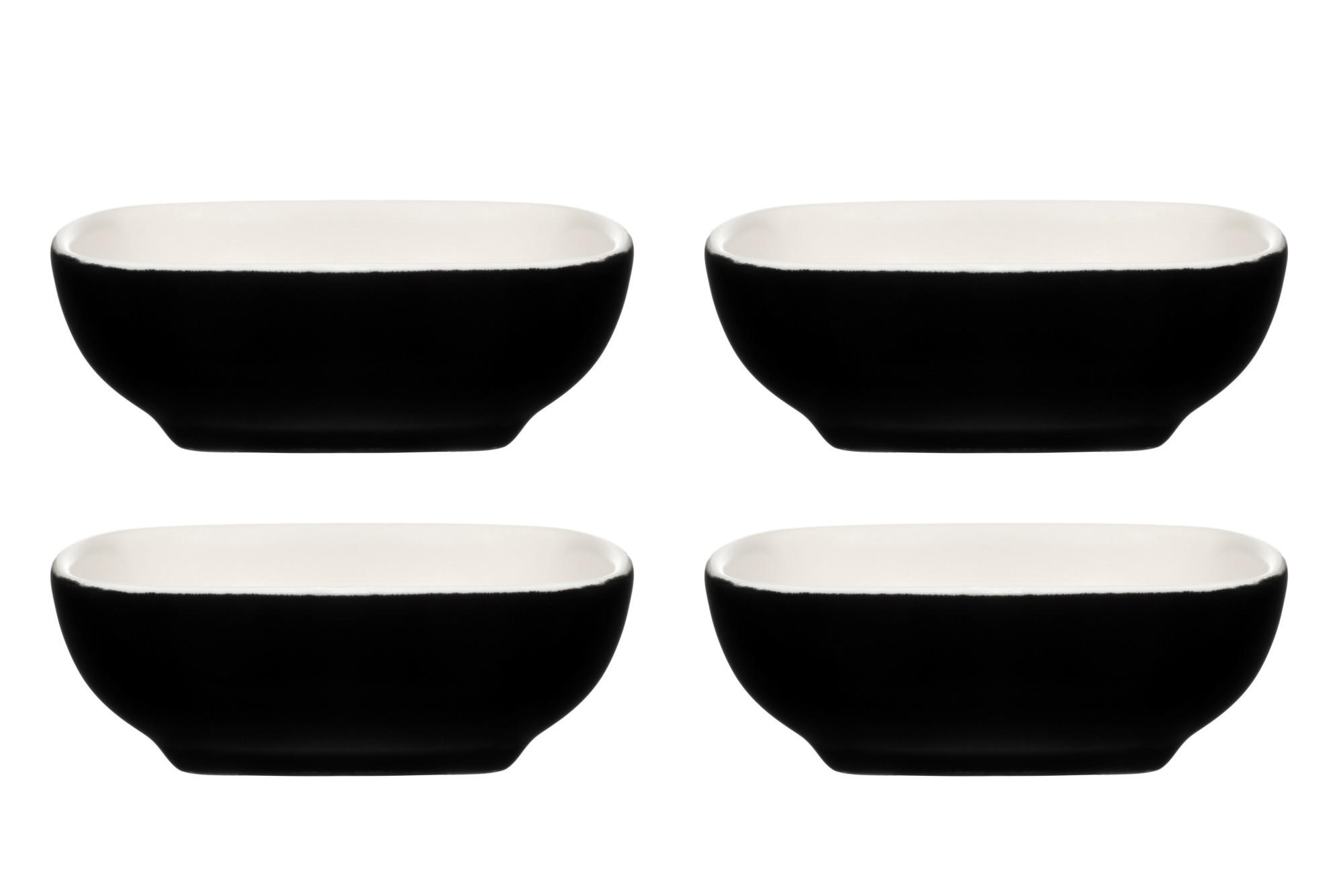 KERAMIKSCHALEN für Dips - Schwarz, Keramik (7.5cm)