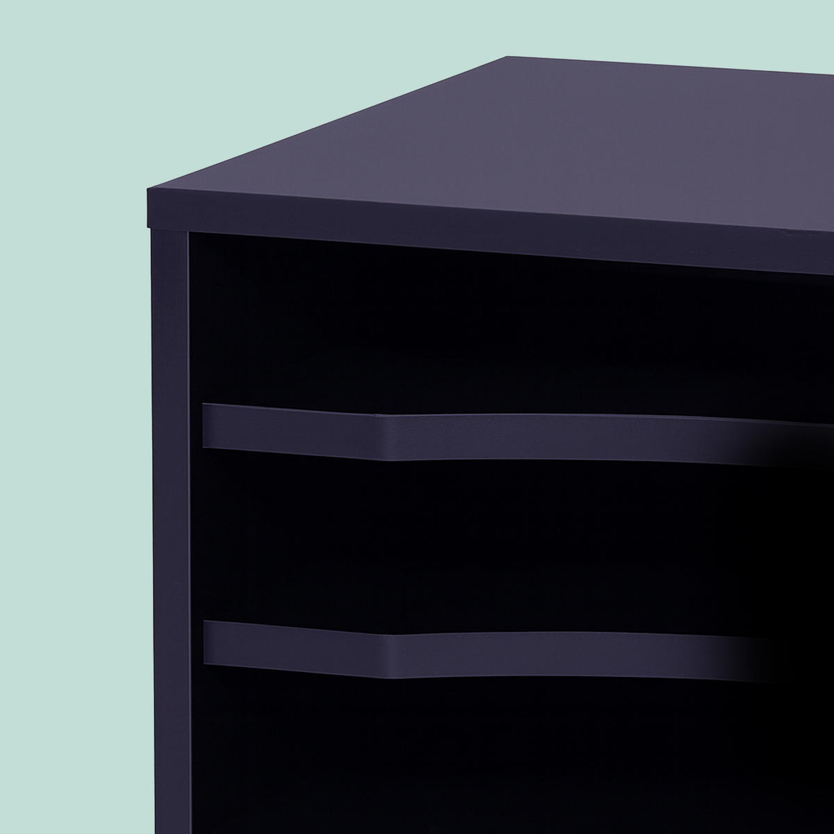 DOKUMENTENABLAGE - Schwarz, Holzwerkstoff (25/35.5/33cm) - Relaxdays