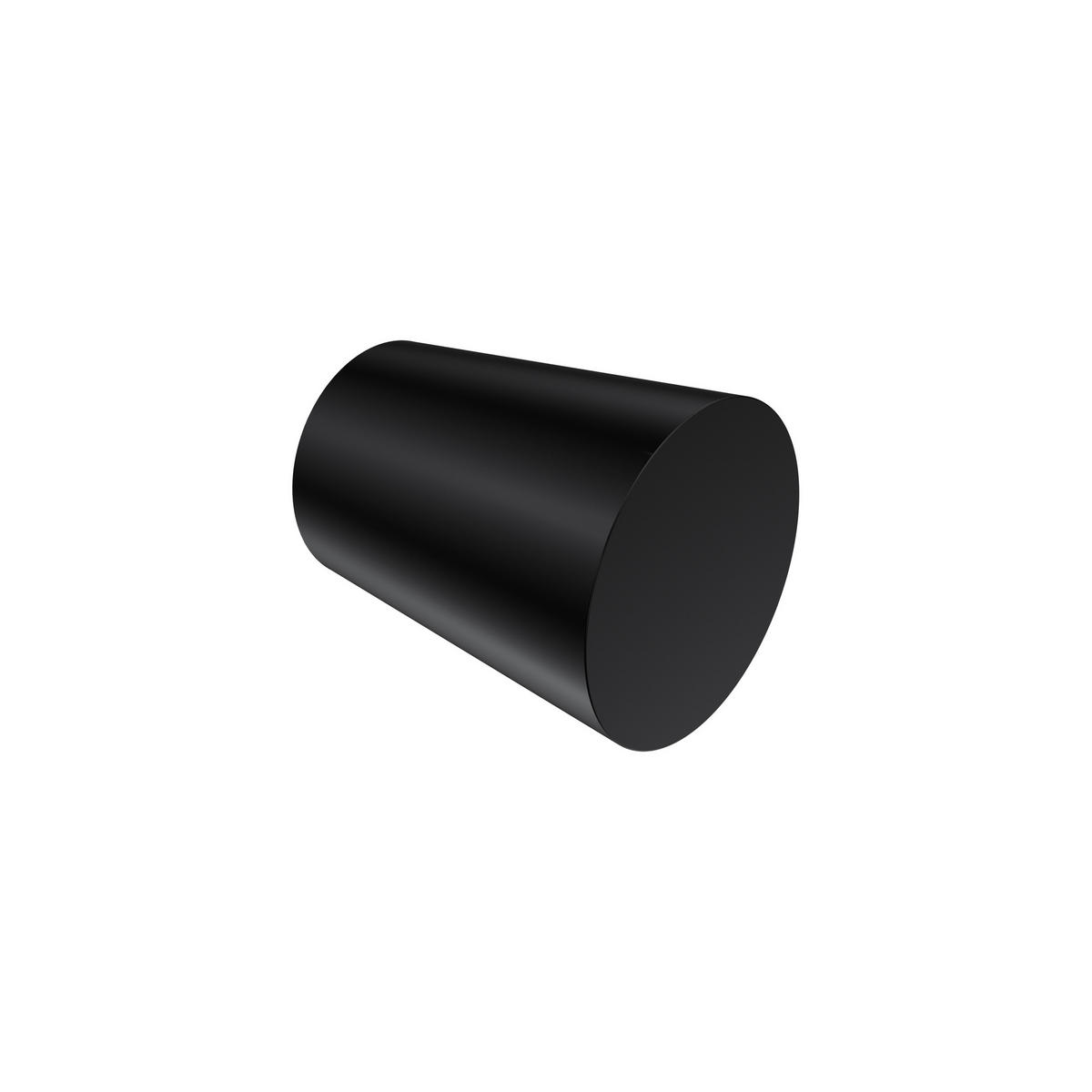 ENDSTÜCKE FÜR GARDINENSTANGEN 20 mm Ø, Sitra Schwarz, Packung 2 Stück - Schwarz, Metall (4.1/3/3cm) - INTERDECO