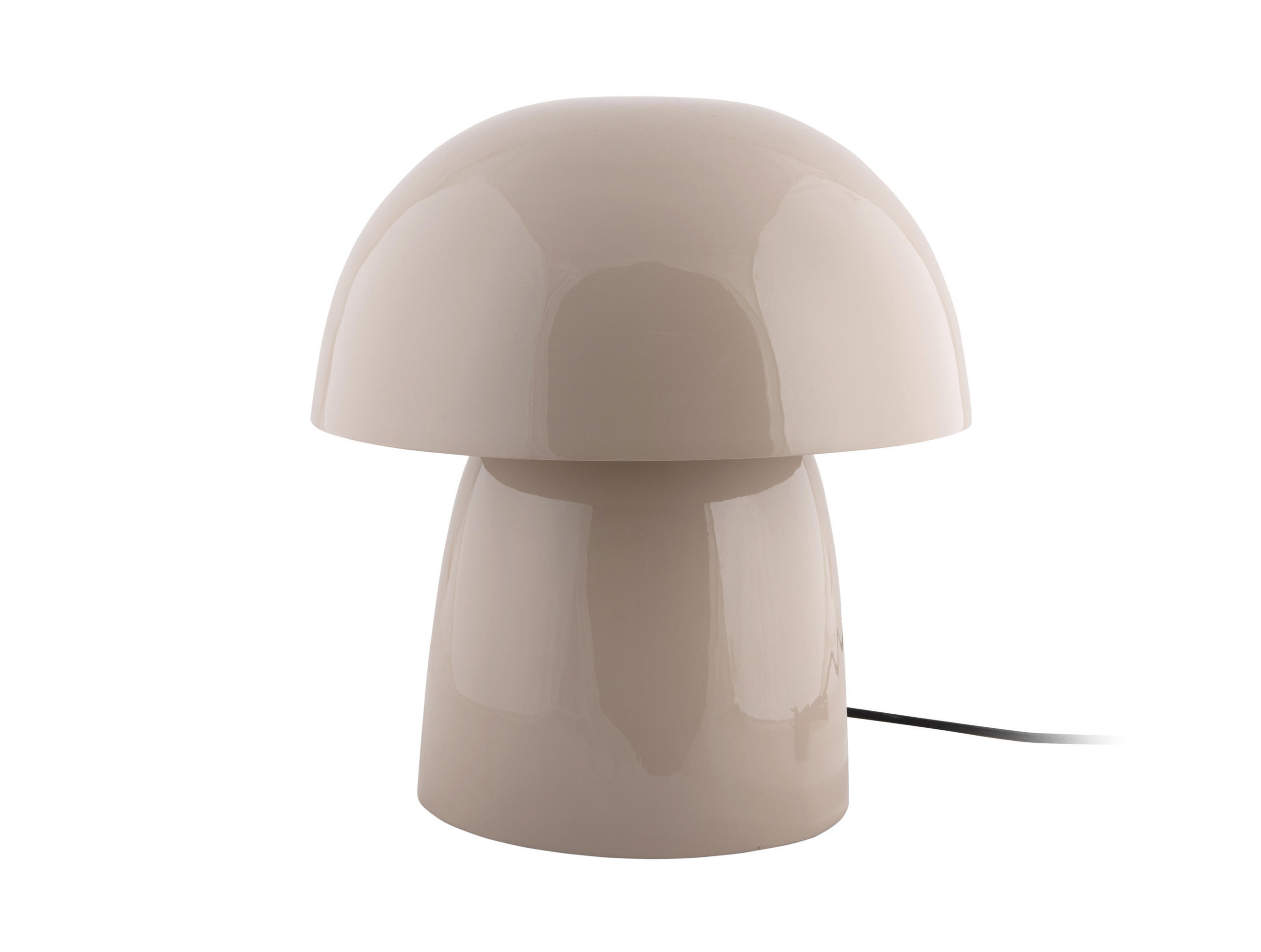 TISCHLAMPE Masivo Seta - Grau - 30/30/34 cm - Grau, Metall (30/30/34cm) - Leitmotiv