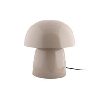 TISCHLAMPE Masivo Seta - Grau - 30/30/34 cm - Grau, Metall (30/30/34cm) - Leitmotiv