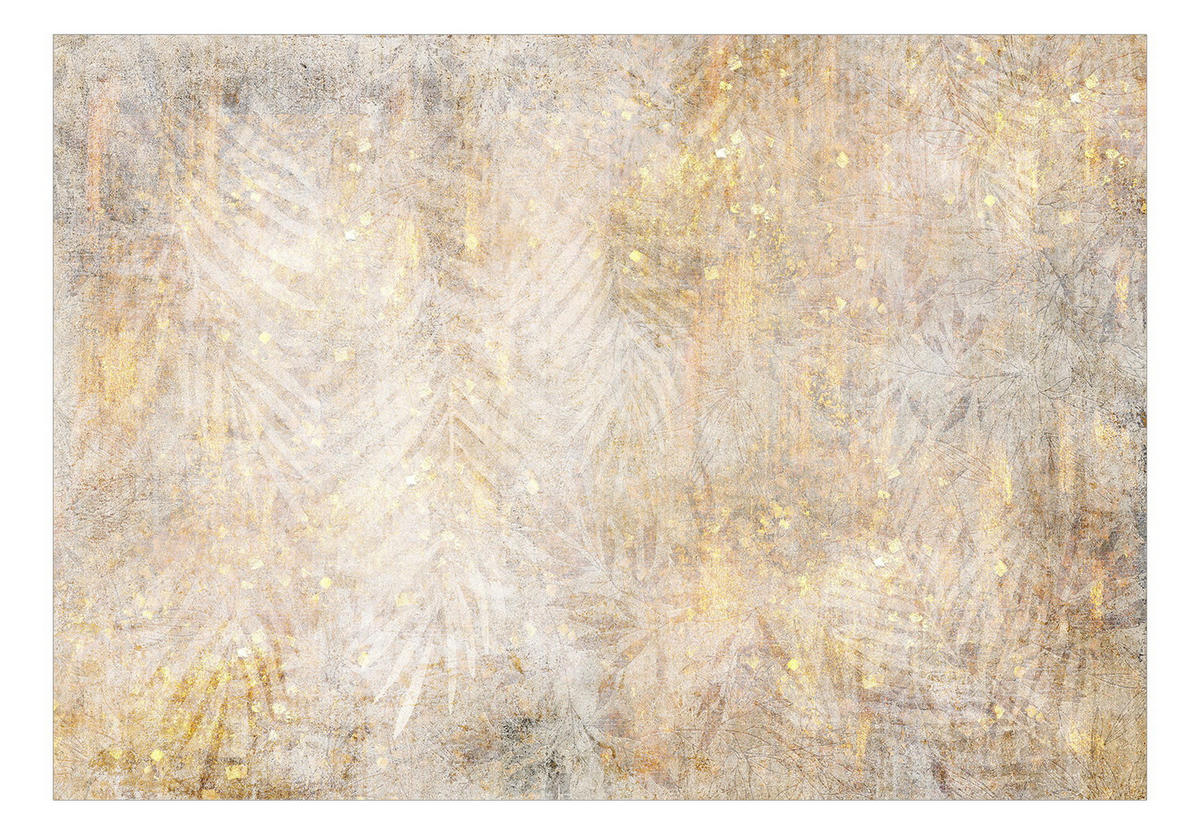 SELBSTKLEBENDE FOTOTAPETE 441/315 cm - Goldfarben/Grau, Kunststoff/Textil (441/1cm) - KUNSTLOFT
