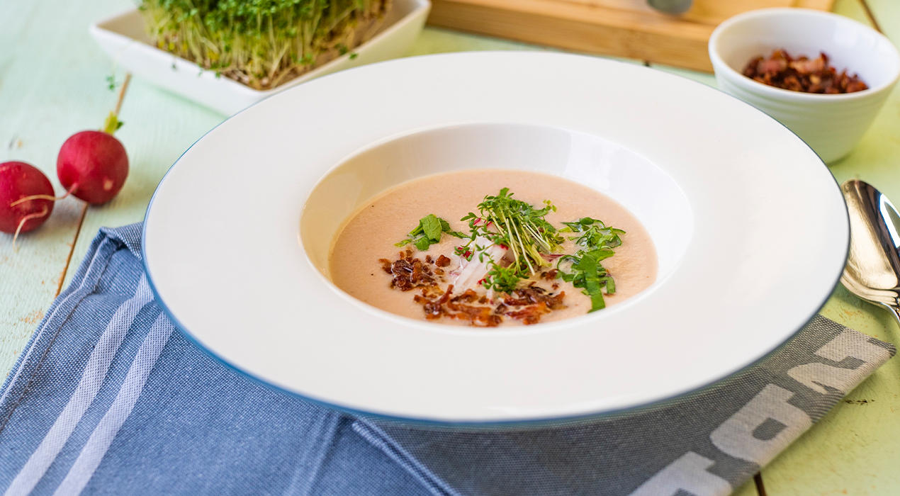 XXXLecker-Radieschensuppe-mit-knusprigem-Bacon