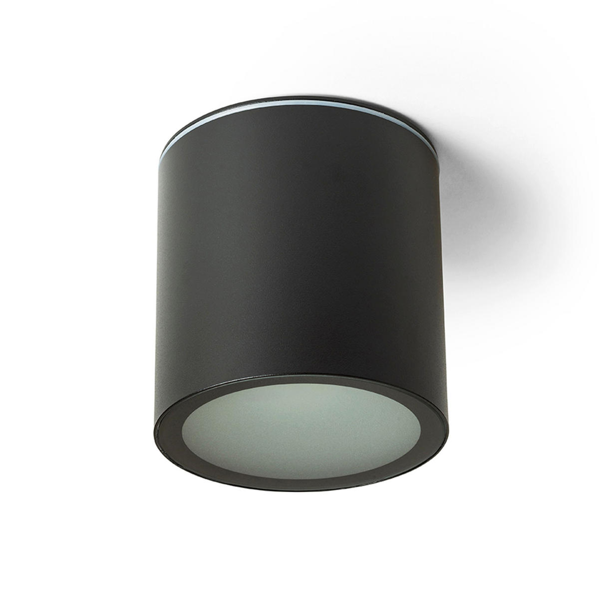 AUSSENLEUCHTE DUNE ES111 Schwarz 9 W IP65 - Schwarz, Metall (12/12/125cm) - Rendl