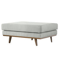 POLSTERHOCKER - Eichefarben/Grau, Textil (85/43/60cm) - home24