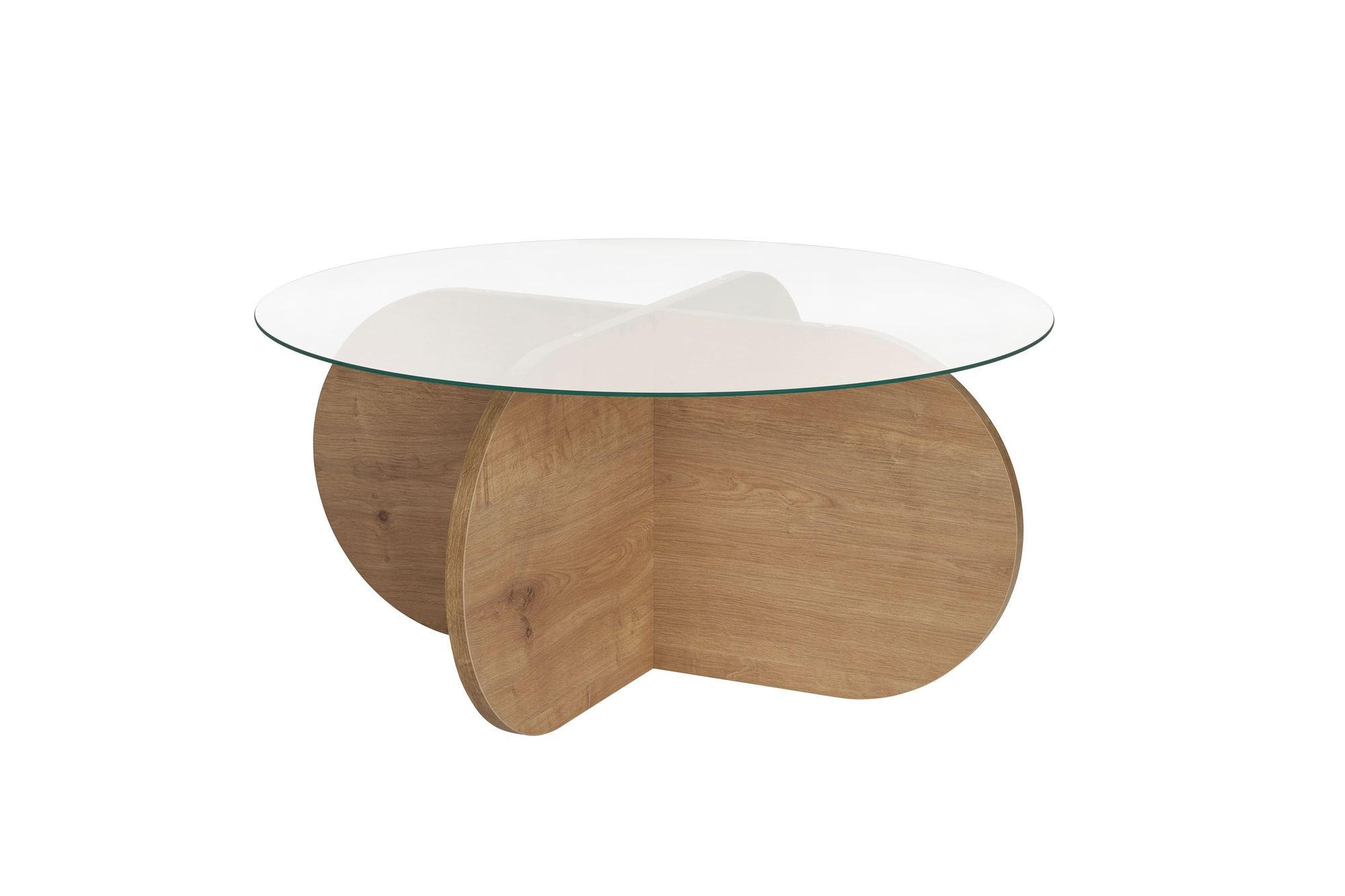 Habitat Garten Couchtisch Braun 75x35x75 cm