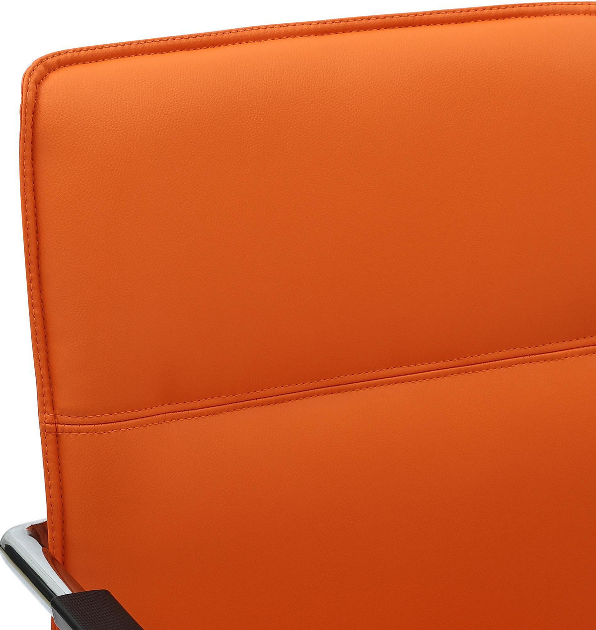 SCHWINGSTUHL Lederlook Orange - Orange, Textil/Metall (57/92/59cm) - CLP