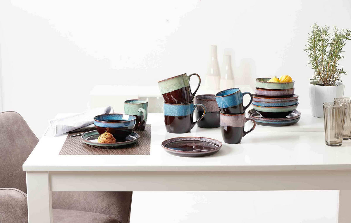 MÜSLISCHALEN Mongu bunt 720 ml 6er Set - Multicolor, Keramik (15cm) - Ritzenhoff Breker