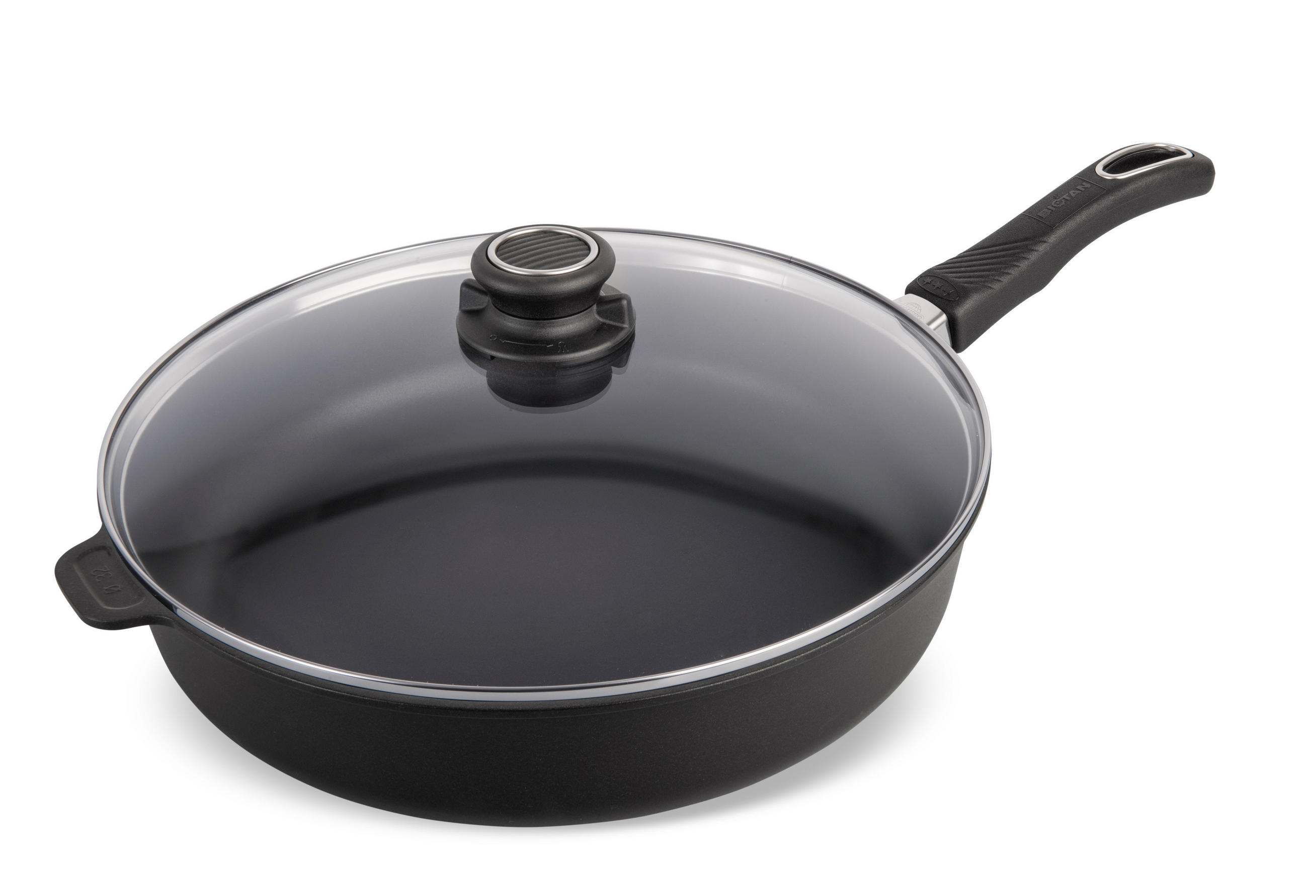 HOCHRANDPFANNE Ø32cm - Schwarz, Kunststoff/Metall (32cm) - Gastrolux