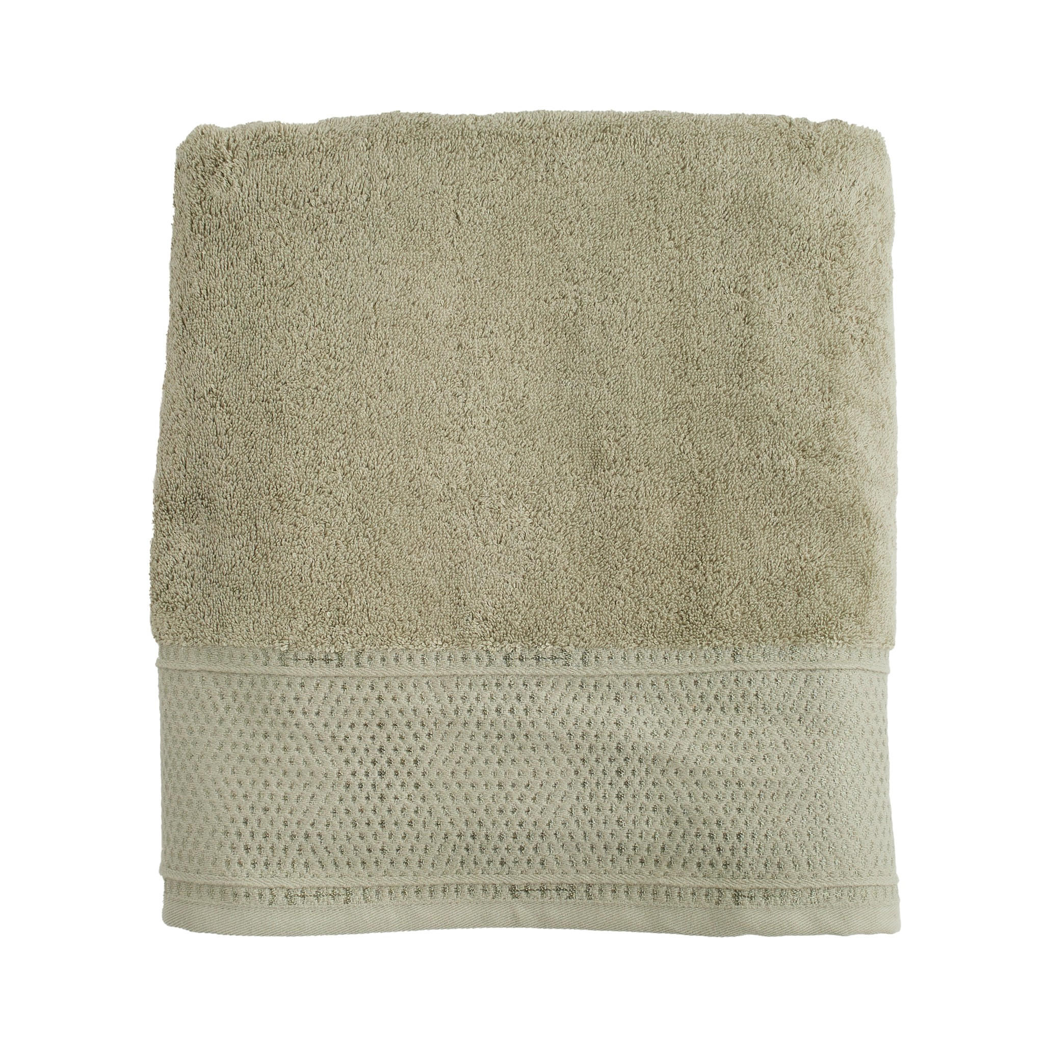 BADETUCH Destello - Grün, Textil (100/140cm) - home&you