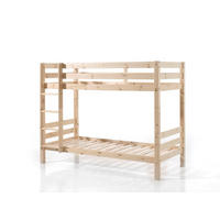 ETAGENBETT Karolina 210x161x105 aus Massivholz in natur - Kieferfarben, Holz (90/200cm) - 58aufmkessel