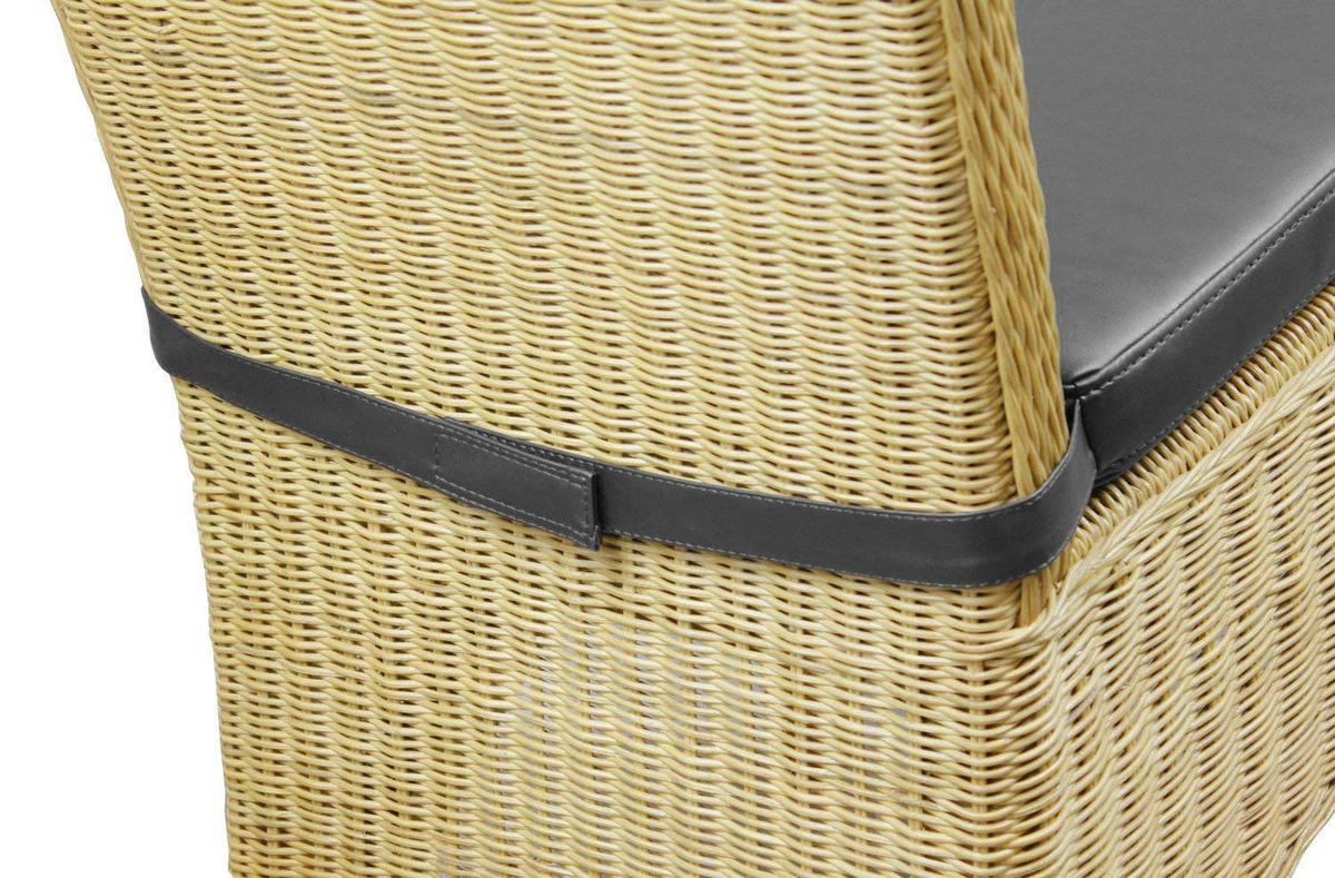 SITZKISSEN Larissa PUdb 6 Set - Dunkelbraun, Textil (42/46/5cm) - Sedex