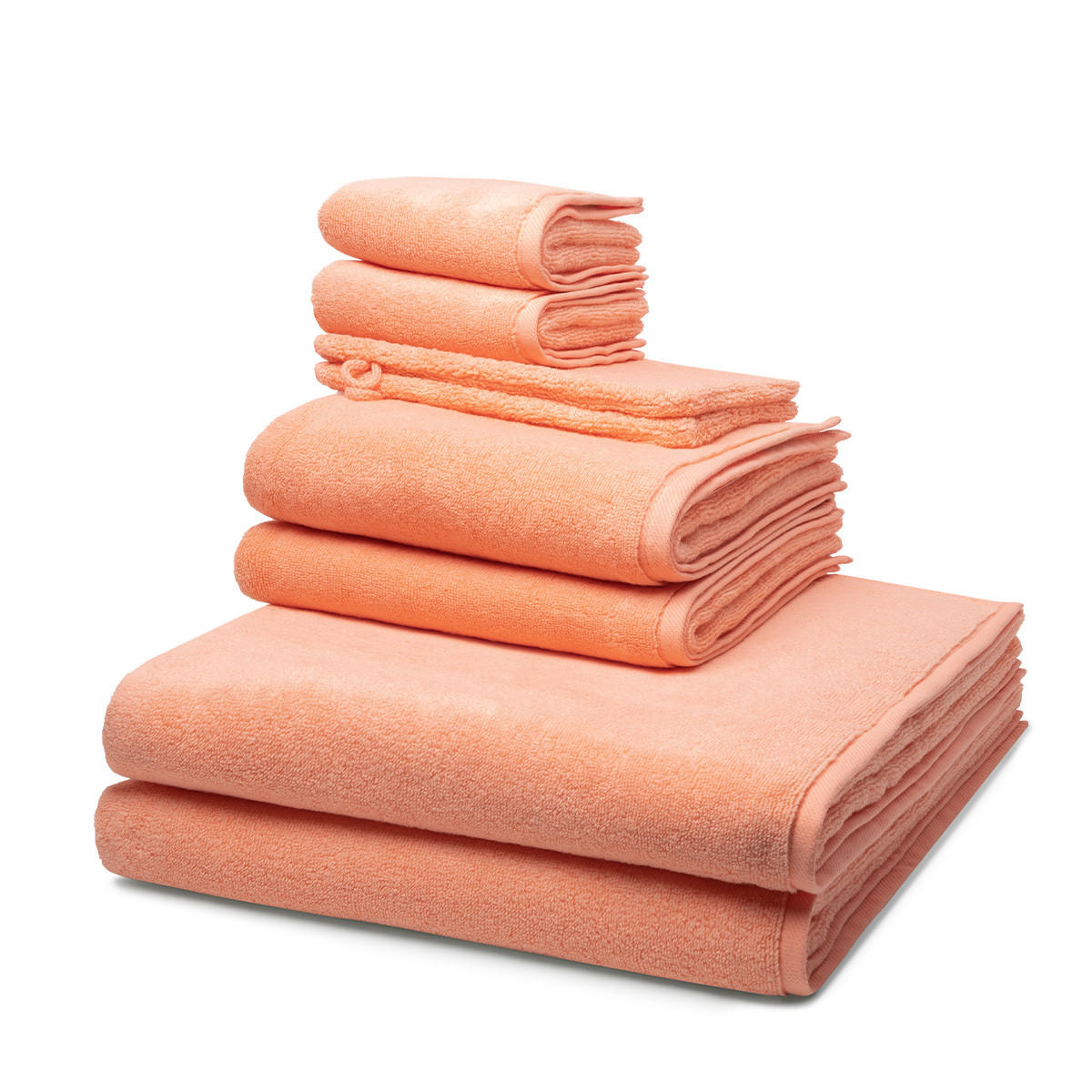 FROTTIERSET Sensual Skin 8-teilig - Pink, Textil (50/100cm) - Ross