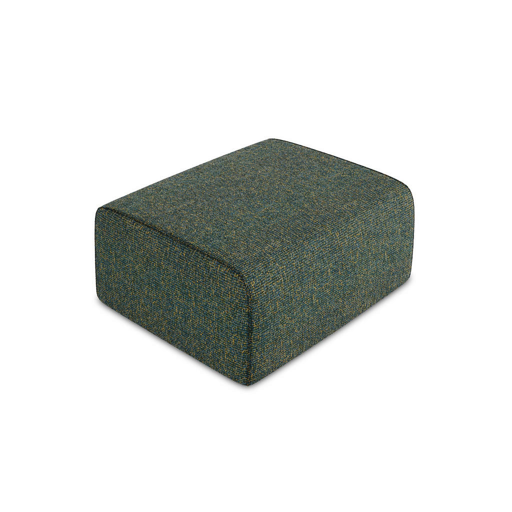 Thumbnail - Makamii Pouf, Grün, Textil, 1-Sitzer, Füllung: Schaumstoff, 90x80x60 cm, Made in EU, Wohnzimmer, Hocker, Sitzhocker
