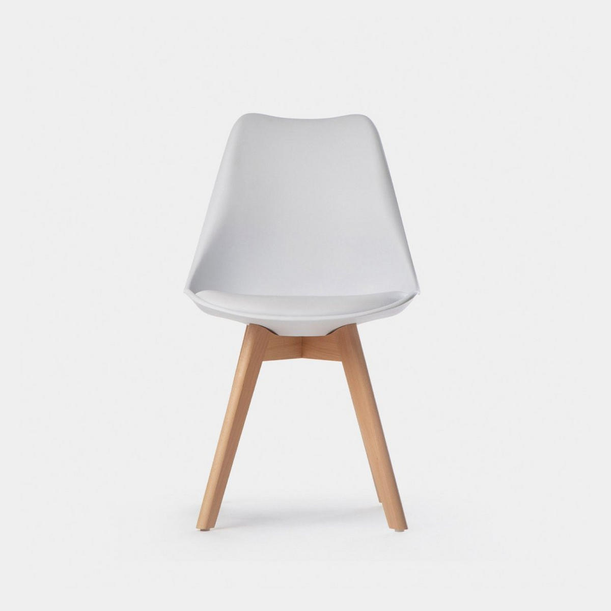 ESSZIMMERSTUHL Kler Weiß 48 cm x 82 cm 4er-Set - Weiß, Kunststoff (48/82/57cm) - Klast Home