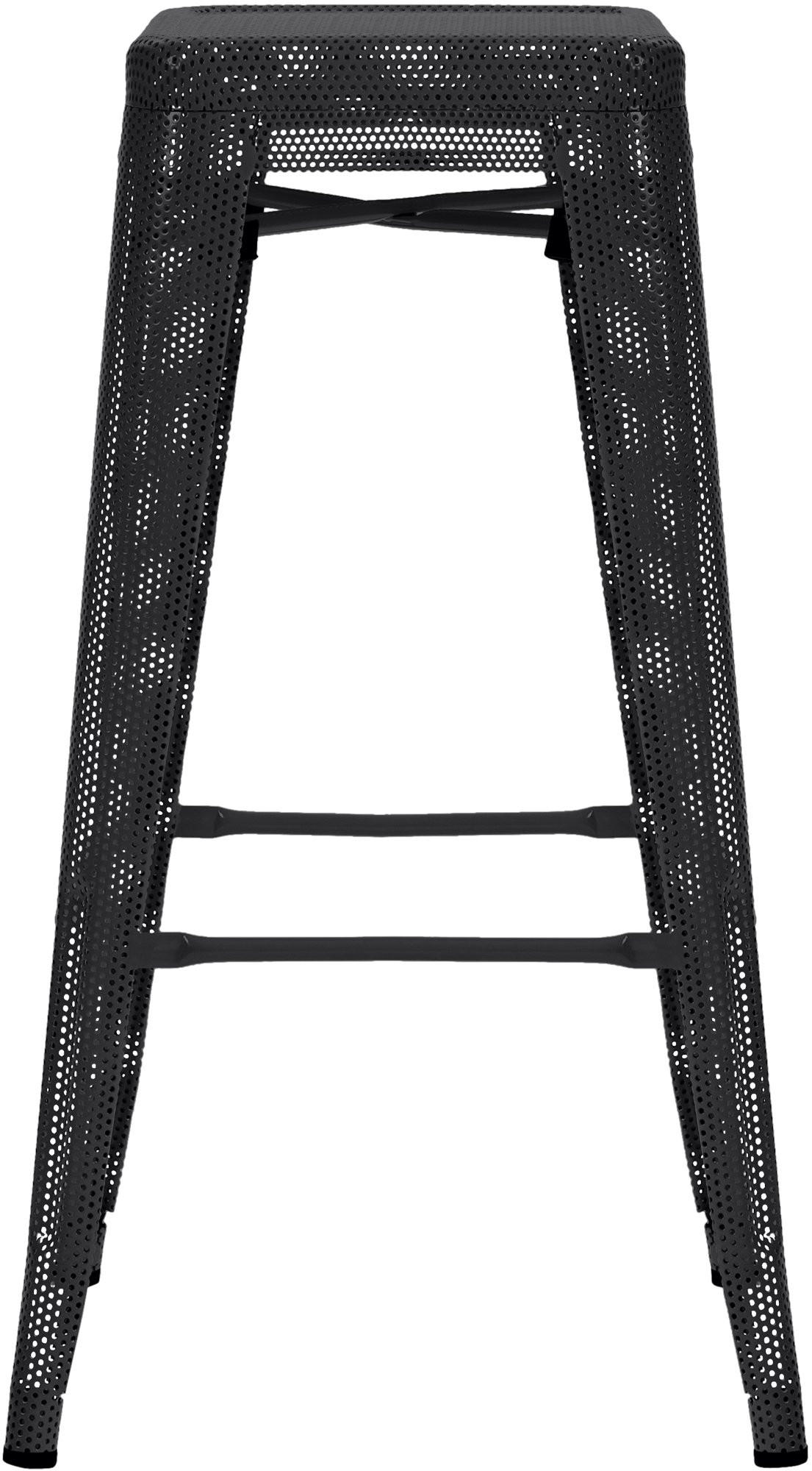 Thumbnail - Deluke Barhocker, Schwarz, Metall, 43x77x43 cm, Esszimmer, Barmöbel, Barhocker