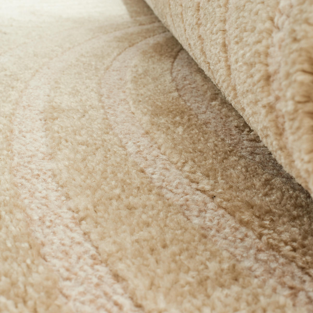 TEPPICH mit geometrischem Muster Bianca Beige 80x150 cm - Beige, Textil (80/150cm) - Nazar Rugs