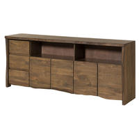 SIDEBOARD Mango 200x45x80 braun geölt PURE MANGO #217 - Braun, Holz (200/80/45cm) - Massivmoebel24