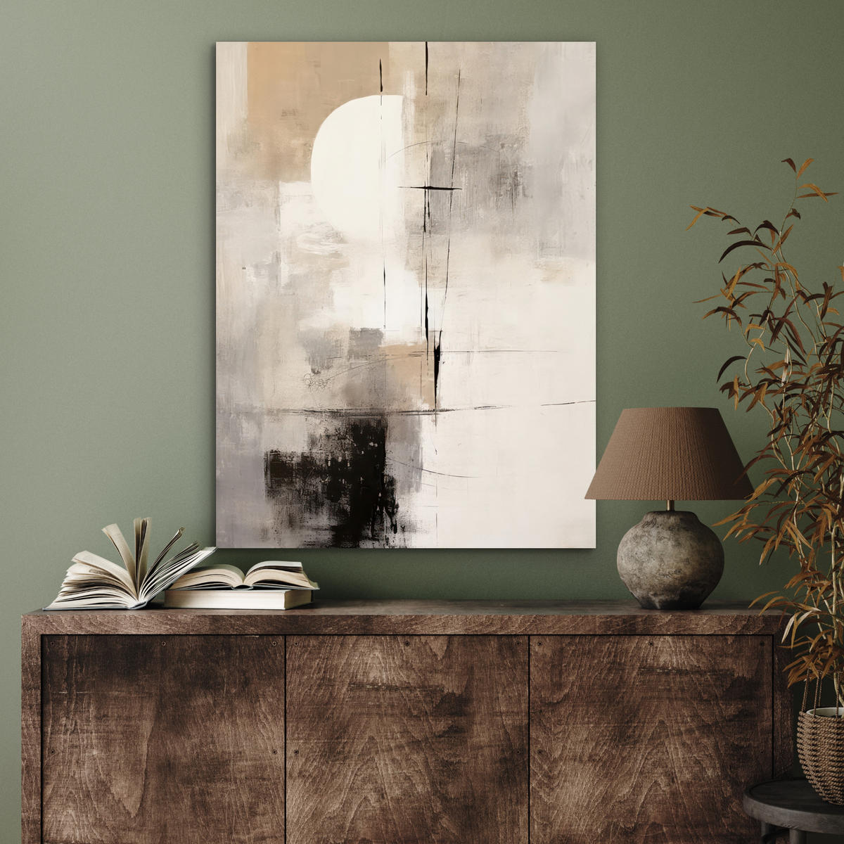 KOVOVÝ OBRAZ Abstraktné - Umenie - Sivé 60x80 cm - svetlosivá, kov (60/80cm) - MuchoWow