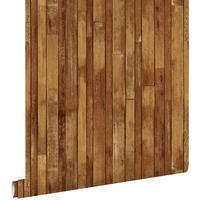 TAPETE Holz-Optik 53 cm x 10.05 m - Braun, Papier (53/1000cm) - ESTAhome