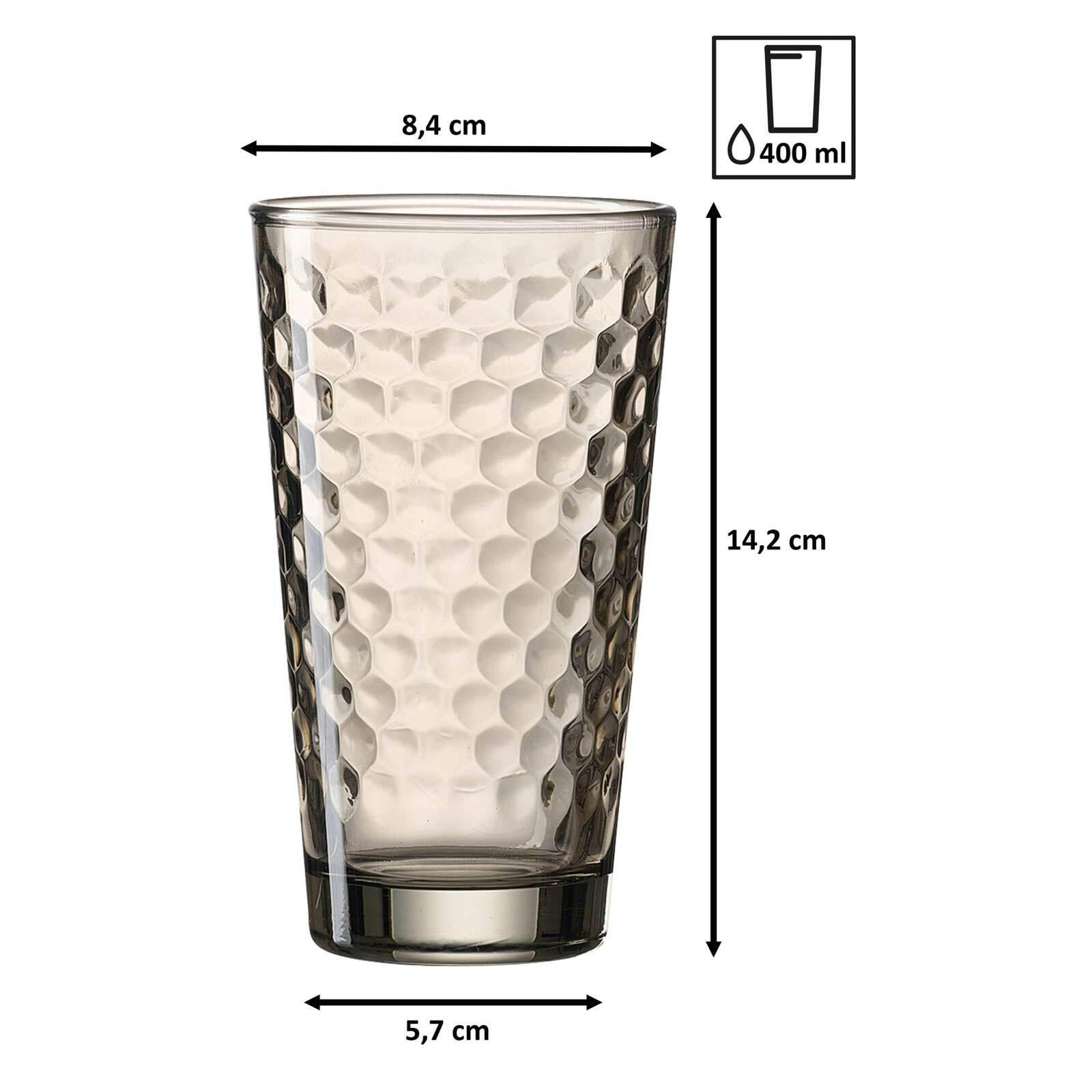 Thumbnail - Ritzenhoff Breker Longdrinkgläser, Braun, Glas, Konisch, Essen & Trinken, Gläser, Longdrinkgläser