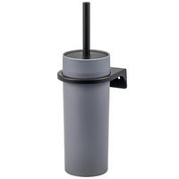 WC-GARNITUR SAVONA, grau, Kunststoff - Grau, Kunststoff (10/36.5/10cm) - bremermann