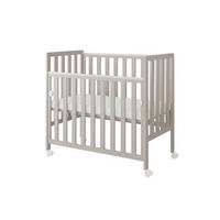 BEISTELLBETT Milo - Beige, Holz (50/100cm) - kiki design