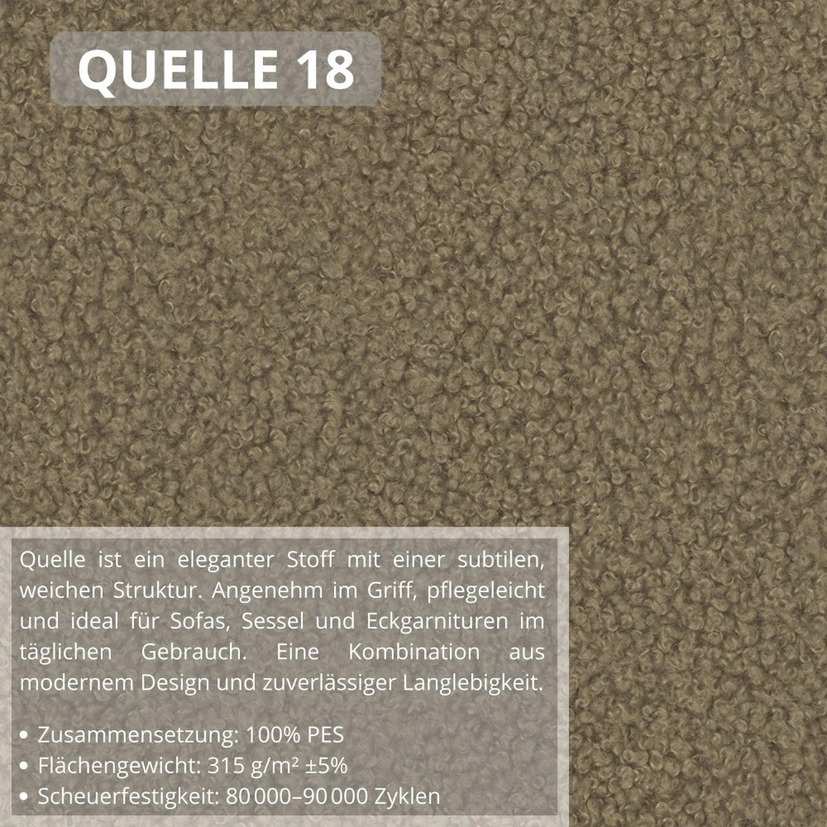 ECKSCHLAFSOFA Olivio L Hellbraun, rechts - Hellbraun/Schwarz, Kunststoff/Textil (266/170cm) - Beautysofa
