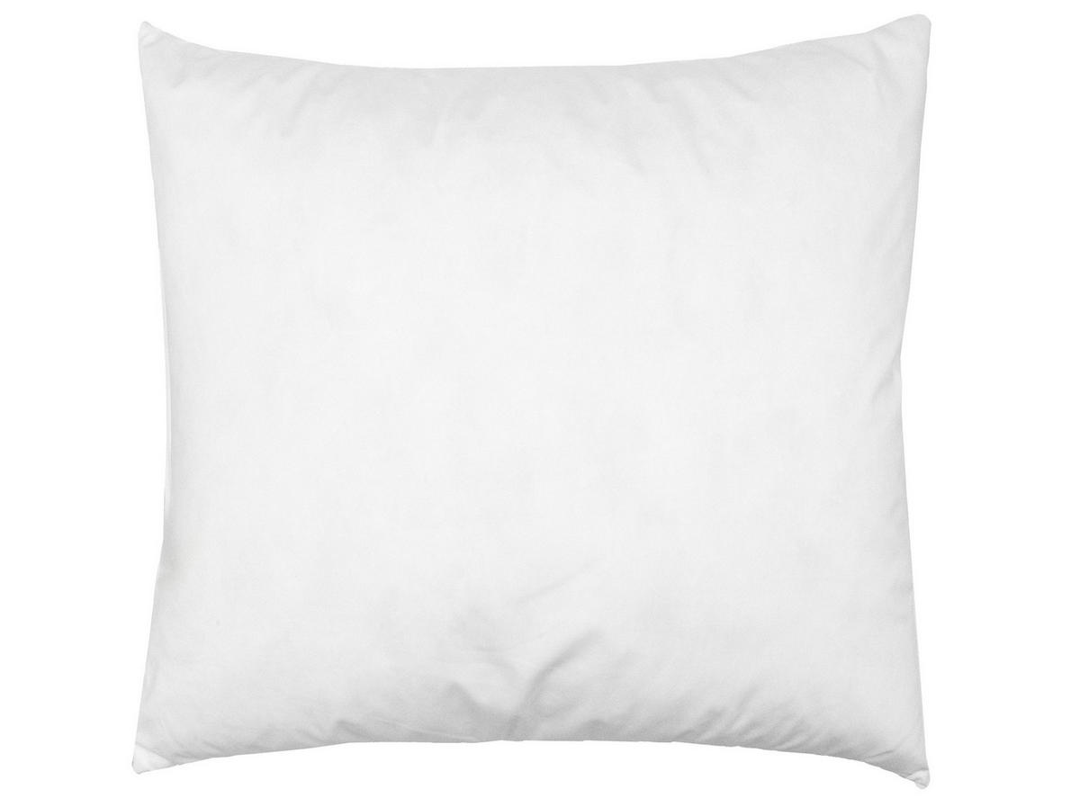 KISSEN, 80x80 cm, 85% Federn, 15% Daune - Weiß, Kunststoff (80/80cm) - Zollner