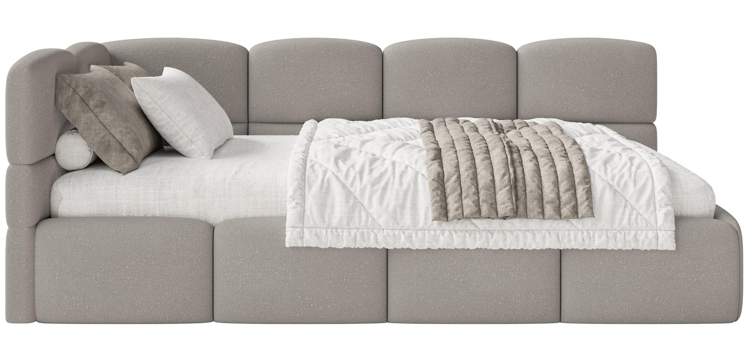 Selsey POSTEL PRO MLÁDEŽ Cloudy světle hnědá 120 cm, ženylka