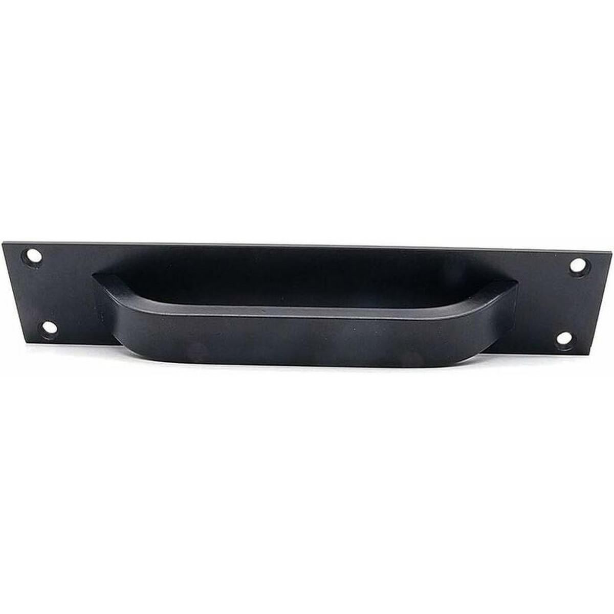MÖBELGRIFF Schwarz 2er-Set 200 mm Aluminium - Schwarz, Metall (4/4/2cm)