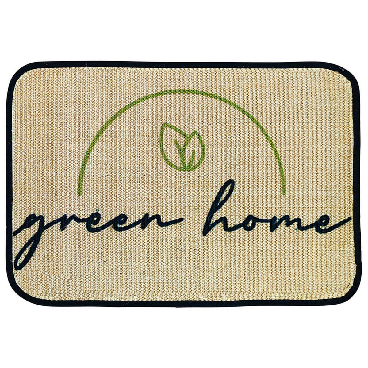 FUSSMATTE ECO-SISAL - Hellgrün, Textil (45/90cm) - WohnDirect