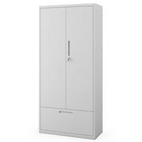 METALLSCHRANK mit Hohe Schublade MEGAN 195x90x40cm Grau - Grau, Metall (90/195/40cm) - Jan Nowak