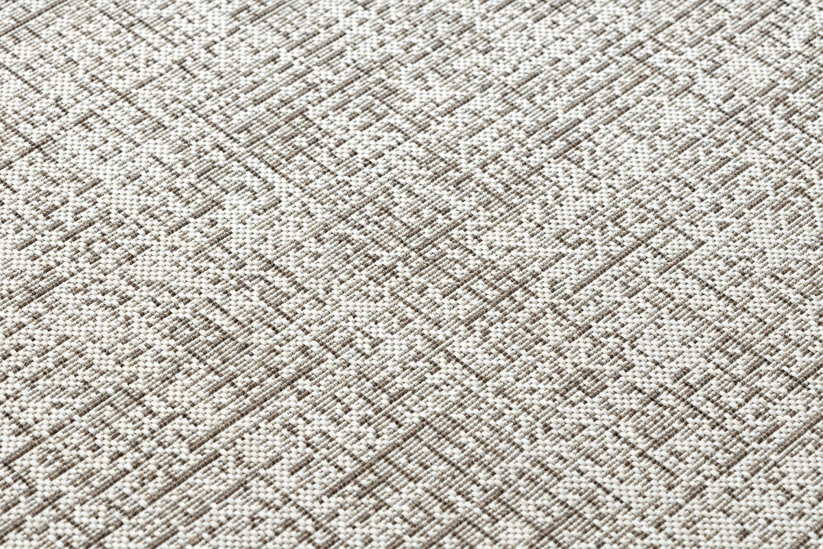 TEPPICH Floorlux 120 cm - Beige, Textil (120/120cm) - rugsX