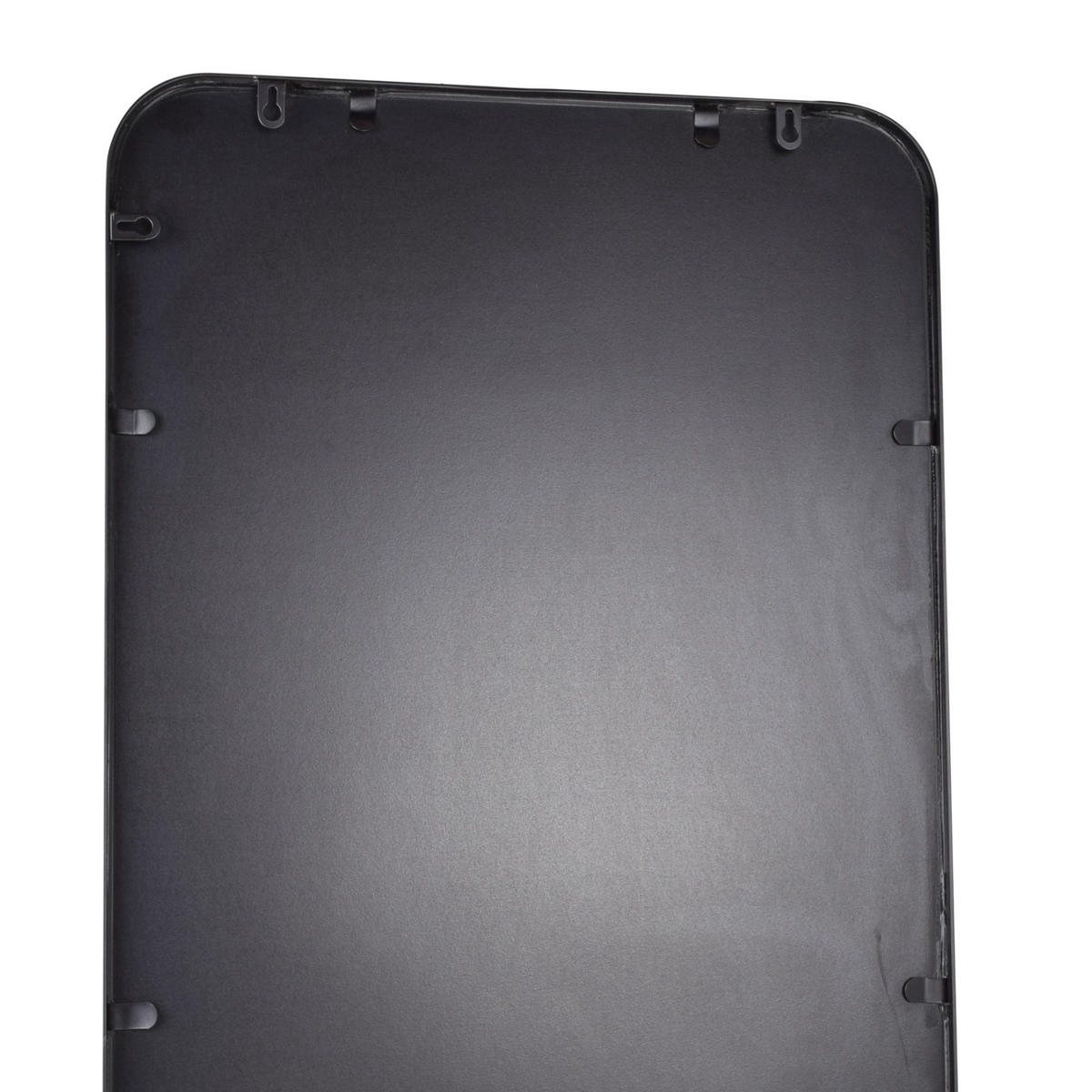 WANDSPIEGEL Boston Schwarz - Schwarz, Metall (40/150/4cm) - Fragix