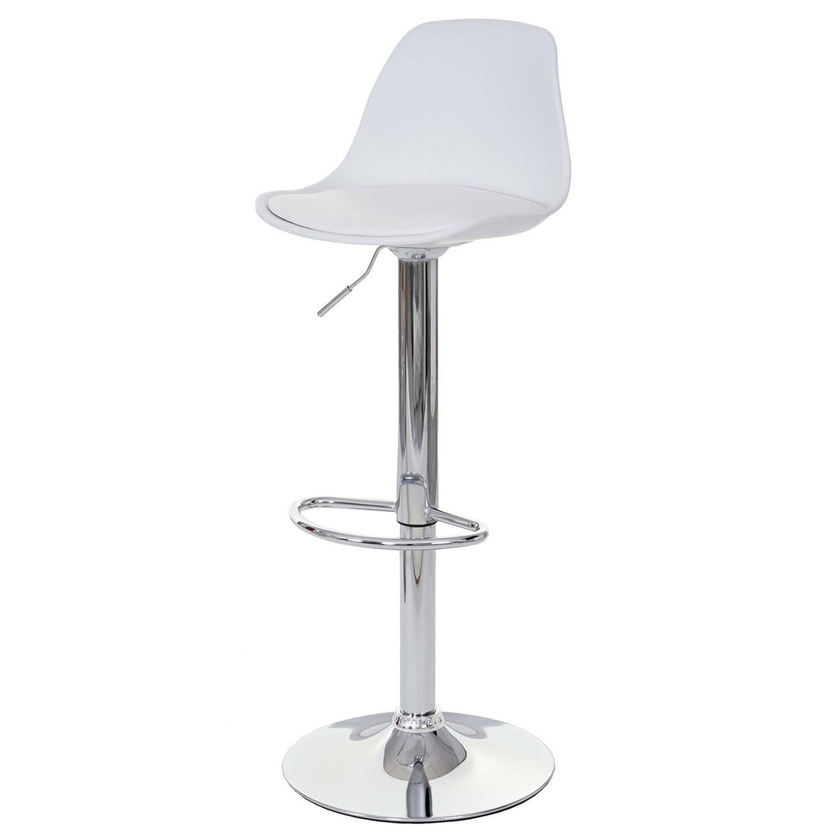 BARHOCKER Weiß 2er-Set - Weiß, Textil (39/103/43cm) - MCW