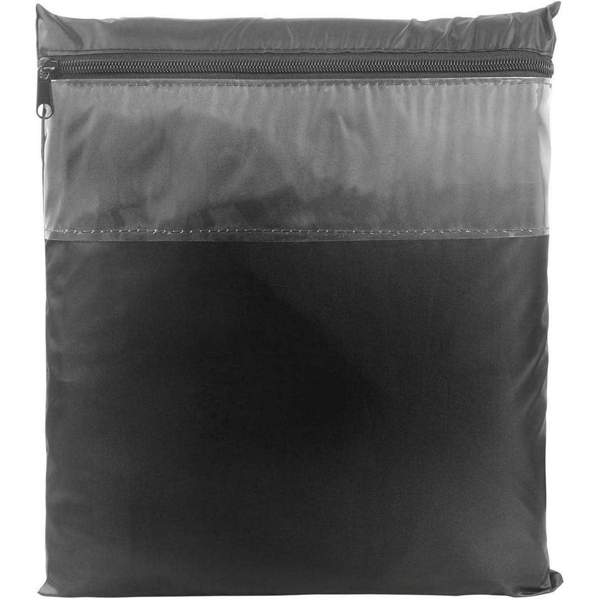ABDECKUNG Gartenmöbel 300x250x100cm Wasserdicht 420D Oxford - Schwarz, Kunststoff (1/1/1cm)