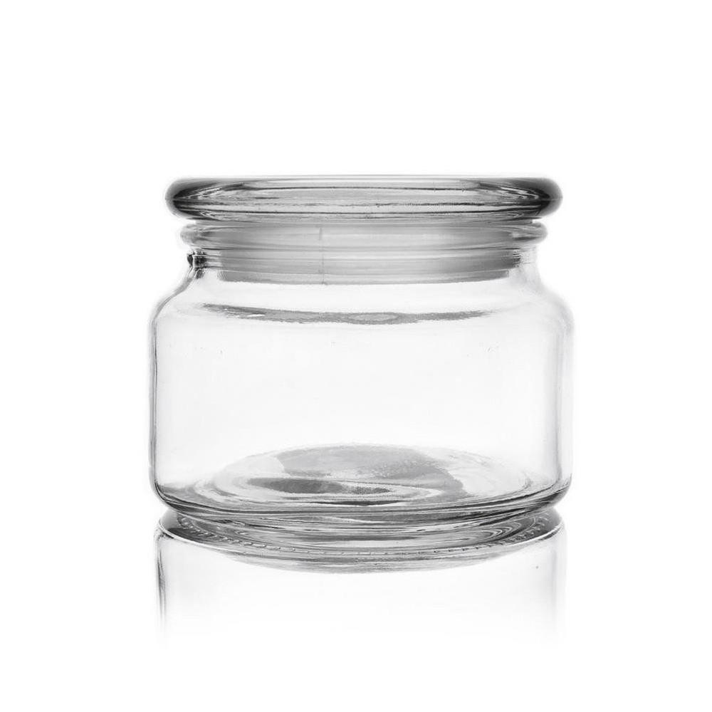 VORRATSGLAS rund 380 ml Transparent - Transparent, Glas (10/7.5/10cm) - Orion 