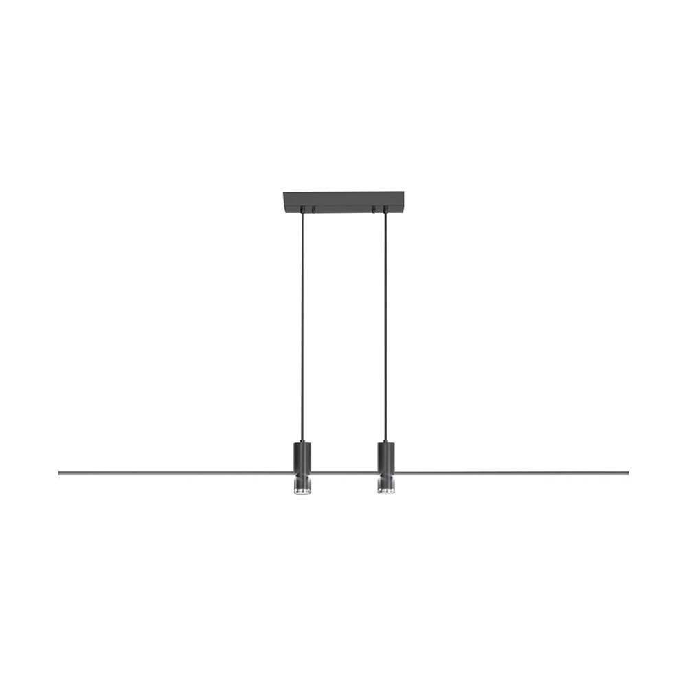 LED HÄNGELEUCHTE Aluminium Schwarz Neutralweiß - Schwarz, Metall (80/80/115cm)