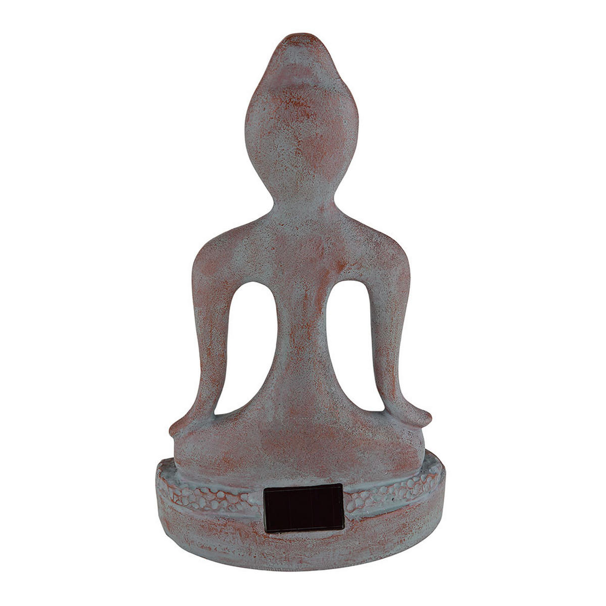 LED AUSSENLEUCHTE Buddha Bronze - Bronzefarben, Glas (17.5/15/30cm) - Globo Lighting