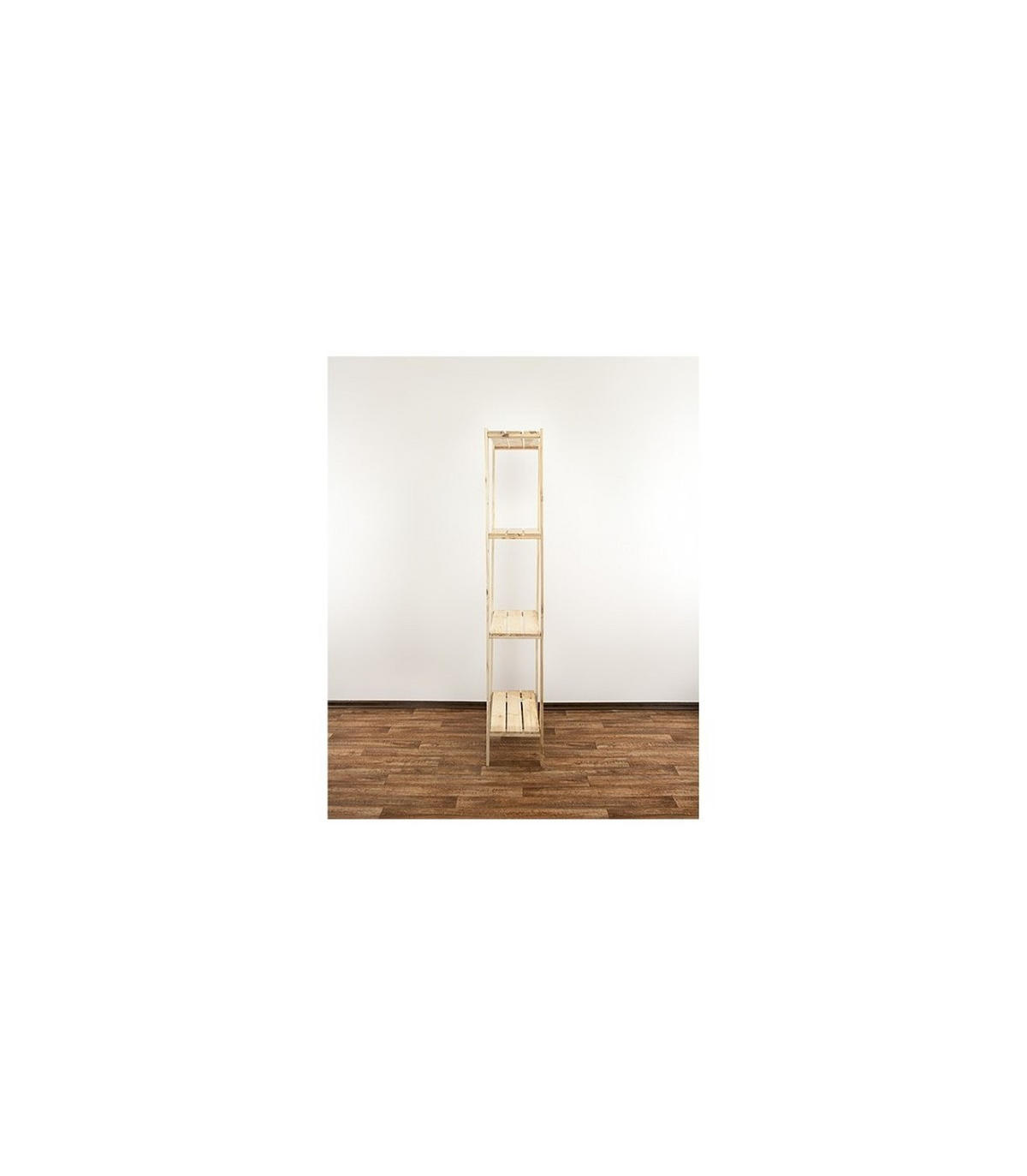 HOLZREGAL WOODLAND 166,4x80x30cm 4 Fachboden Kiefernholz Natur - Naturfarben, Holz (80/166.4/30cm) - PROREGAL