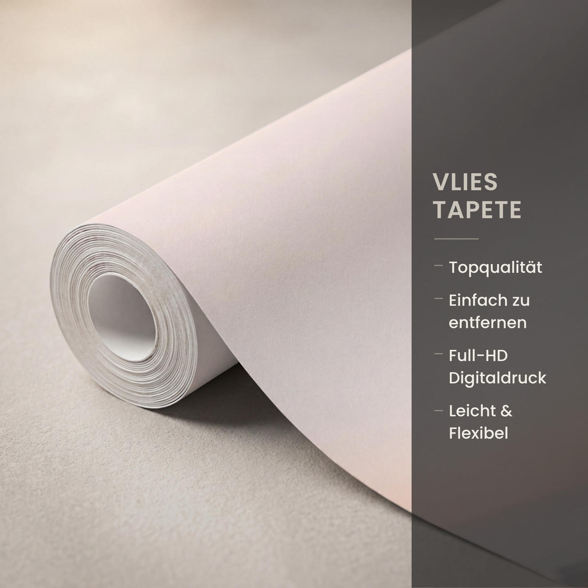 TAPETE - Gras - Feld - Sonne - Natur - 140x200 cm - Sandfarben, Papier (140/200cm) - OnlyWow