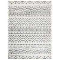 KURZFLOR-TEPPICH Beige 300/400 cm Aspani - Beige/Grau, Textil (300/400cm) - Beliani