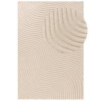 WOLLTEPPICH Tess Cream 160x230 cm - Creme, Textil (160/230cm) - benuta Pure