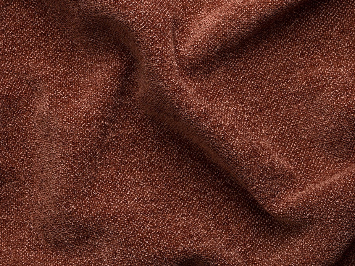 RECAMIERE ohne Schlaffunktion - 1 Person - stoff - terracotta Camilio - Terracotta, Textil (107/74/165cm) - Vente-Unique