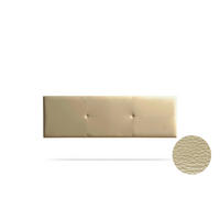 KOPFTEIL gepolstert ALMA Kunstleder 145x50x5 cm - Gold - Moonia - Goldfarben, Holz (145/5/50cm)