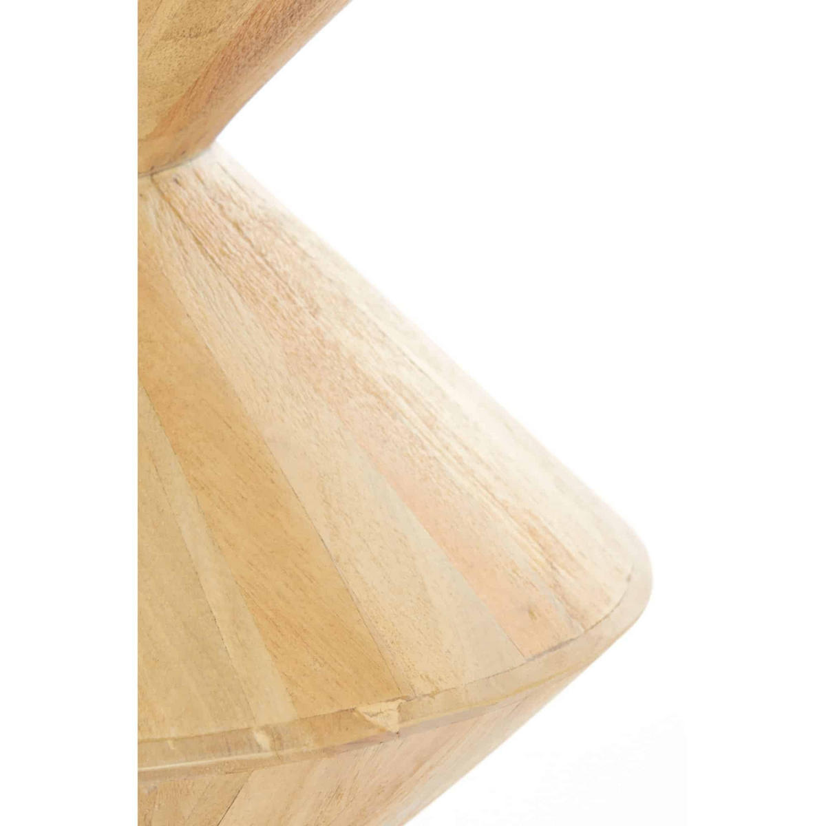 BEISTELLTISCH Larus Natürlich 40/40/50 cm - Hellbraun, Holz (40/40/50cm) - Light & Living