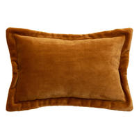KISSEN Cuddly 58/38/10 cm - Orange, Textil (38/58cm) - Atmosphera Createur d´interieur