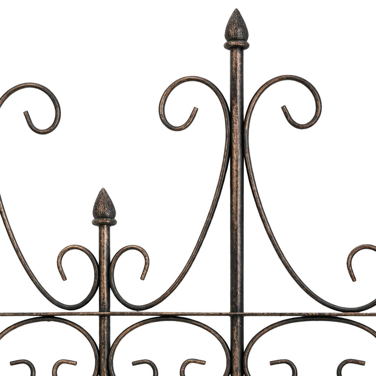 RANKGITTER Metall Bronze - Bronzefarben, Metall (100/150/2cm) - CLP